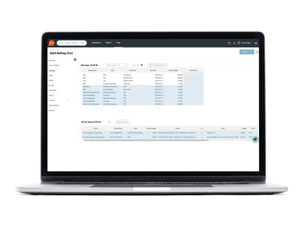 Jirav Business Planning, FP&A, and Forecasting Software Demo Request